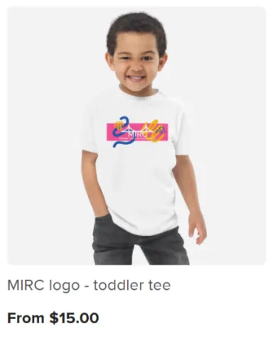 MIRC logo - toddler tee