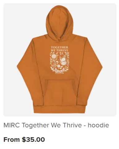 MIRC Together We Thrive - hoodie